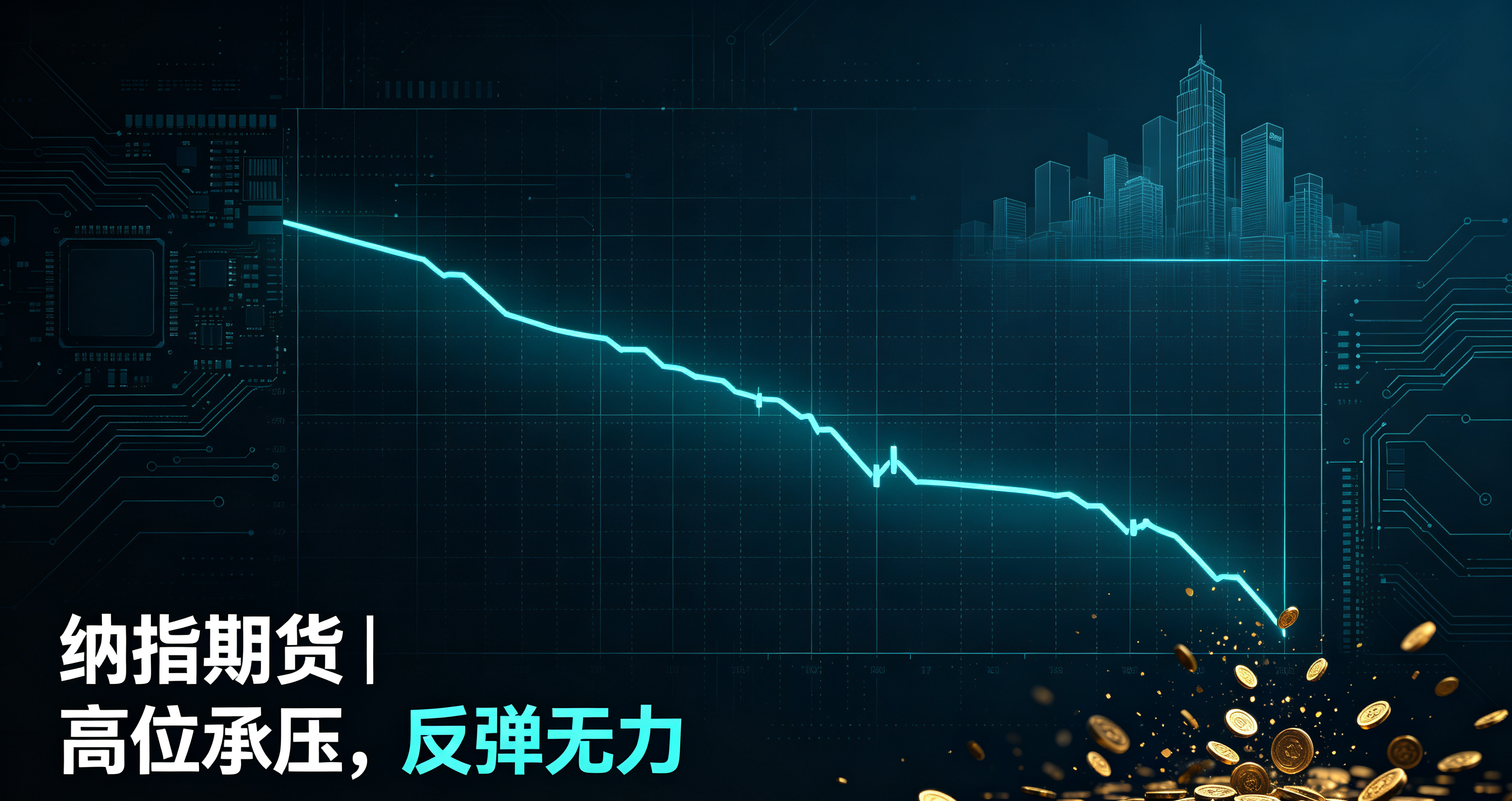 纳指期货09-10：高位承压震荡，科技行情正在等待利率拐点