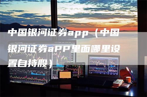 中国银河证券app（中国银河证券aPP里面哪里设置自持股）-领航期货