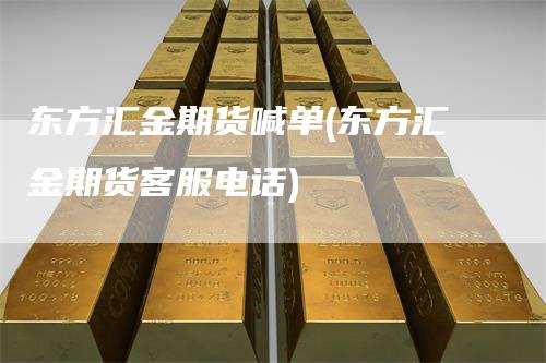 东方汇金期货喊单(东方汇金期货客服电话)-领航期货