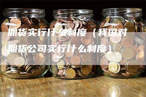 期货实行什么制度（我国对期货公司实行什么制度）-领航期货