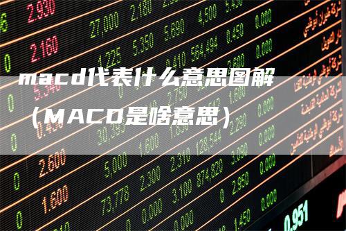 macd代表什么意思图解（MACD是啥意思）-领航期货